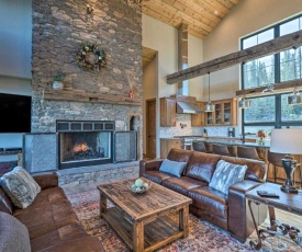 Luxury Ski-In and Out Getaway with Hot Tub and Views!