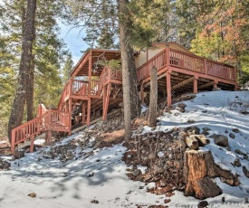 Rustic Cloudcroft Cabin with Deck-Near Skiing and Fishing!