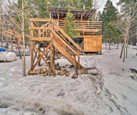 Rustic Treehouse Bungalow 3 Mi to Ski Cloudcroft!