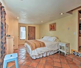 Cozy Blue Adobe with Steam Room 2 Mi from Taos!