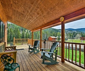 Cozy Cabin Escape with MTN Views Near the Red River!