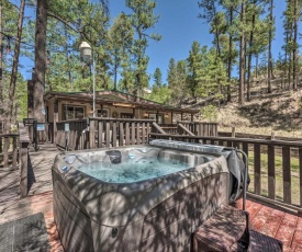 Cozy Cabin with Deck 4 Mi to Downtown Ruidoso!