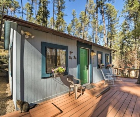 Cozy Ruidoso Cabin with Decks - 1 Mile to Downtown!