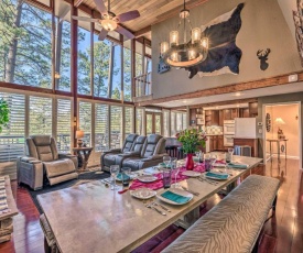 Grand Ruidoso Hideaway with Game Room and Hot Tub