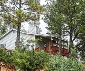 Hillside Haven with Deck Less Than 2 Miles to Dwtn Ruidoso!