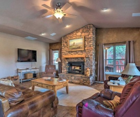 Luxury Ruidoso Home with Hot Tub and Game Room!