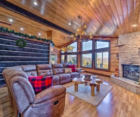 Mountaintop Paradise with Hot Tub, Game Room and Views