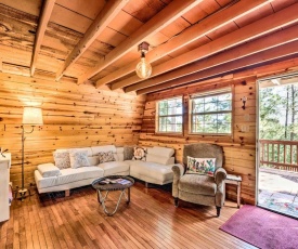 Quirky, Secluded Ruidoso Cabin 18mi to Ski Apache