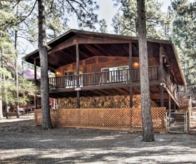 Ruidoso Cabin with Forest Views - Mins to Ski Apache