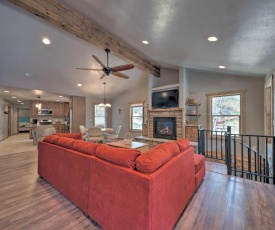 Ruidoso Home with Hot Tub, 19 Mi to Ski Apache!