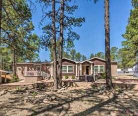 Ruidoso Retreat with Grill Central Location!