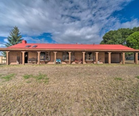 Rustic Ranch Retreat - 16 Mi to Ski Apache!