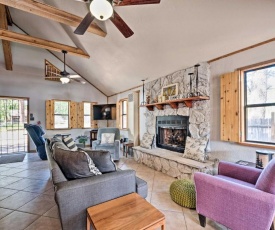 Rustic Ruidoso Cabin with Deck - Walk to Midtown