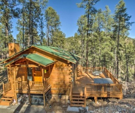 Secluded The Lincoln Cabin with Hot Tub and 3 Decks!