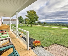 Cozy Home with Vineyard, Working Farm and Fall Foliage