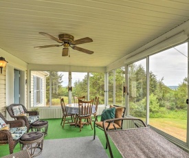 Finger Lakes Retreat with Sunroom, Fire Pit and BBQ!