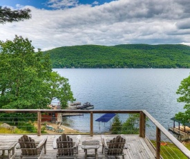 Waterfront Lake George Cabin Walk to Water