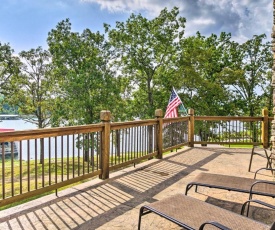 Large Lakeside Lodge with Dock and Private Hot Tub