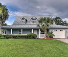 Waterfront Lake Placid Home with Dock and Fire Pit