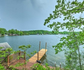 Quiet Cabin on Glen Lake with Boat Dock and Deck!