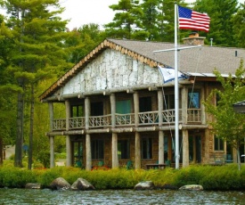 Parthenon - Adirondack Lake side home - Upper Saint Regis Lake