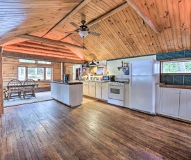 Quiet Saranac Lake Cabin with Deck Pets Welcome!