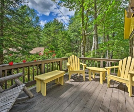 Cozy ADK Cabin with Porch Walk to Schroon Lake!