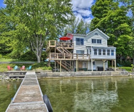 Family-Friendly Cayuga Lake Retreat with Dock!